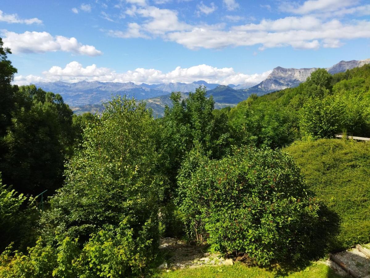 Gites Chalet Grand Cerf Montclar-Ubaye Eksteriør billede
