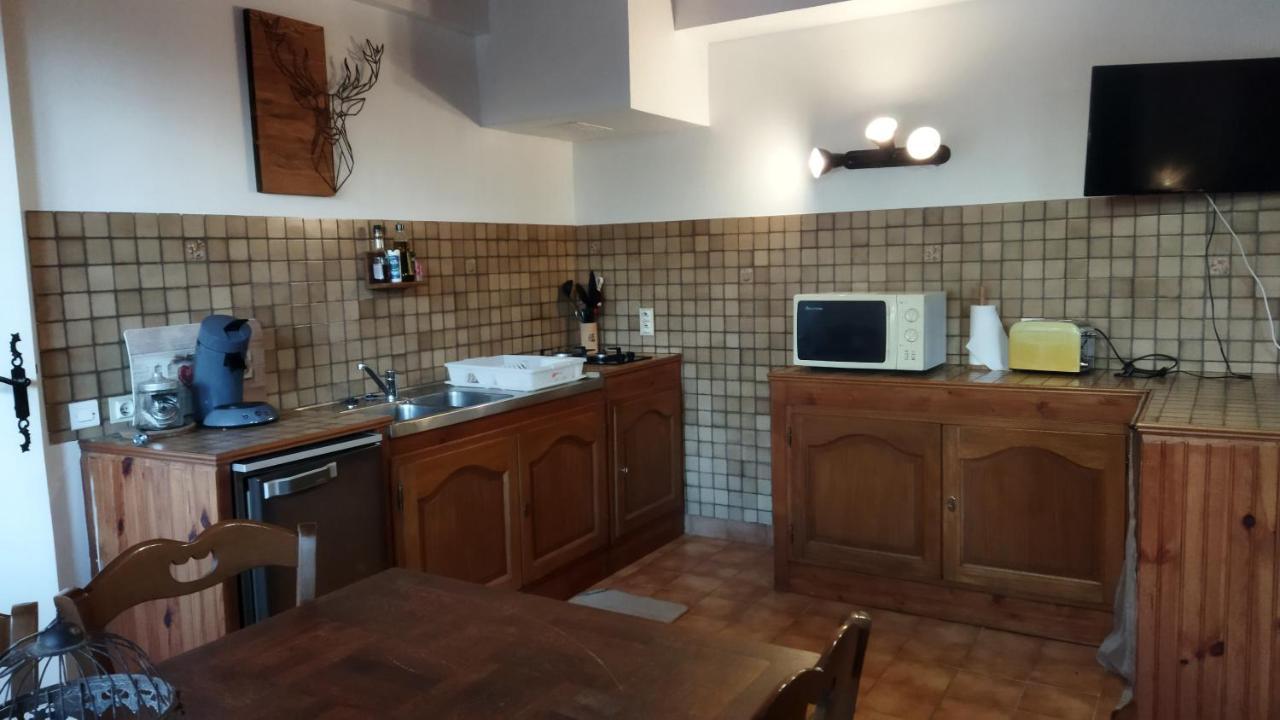 Gites Chalet Grand Cerf Montclar-Ubaye Eksteriør billede